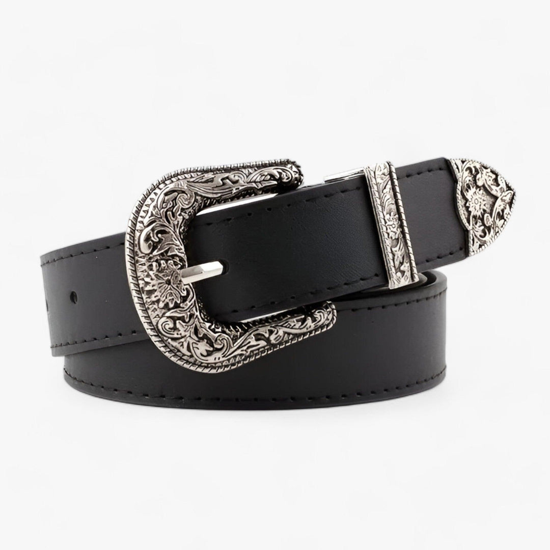 Drune | Western Ledergürtel Weinlese Stil & Langlebiges Design Für Frauen