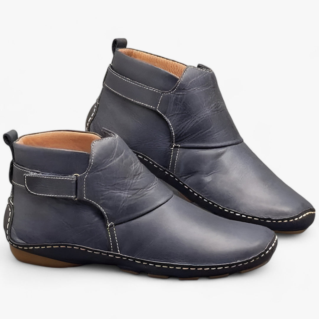 Drune - Damen Boho Slipper Stiefeletten