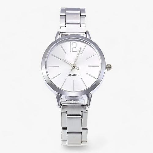 Drune | Runde Uhr Aus Legierung Inklusive Armband