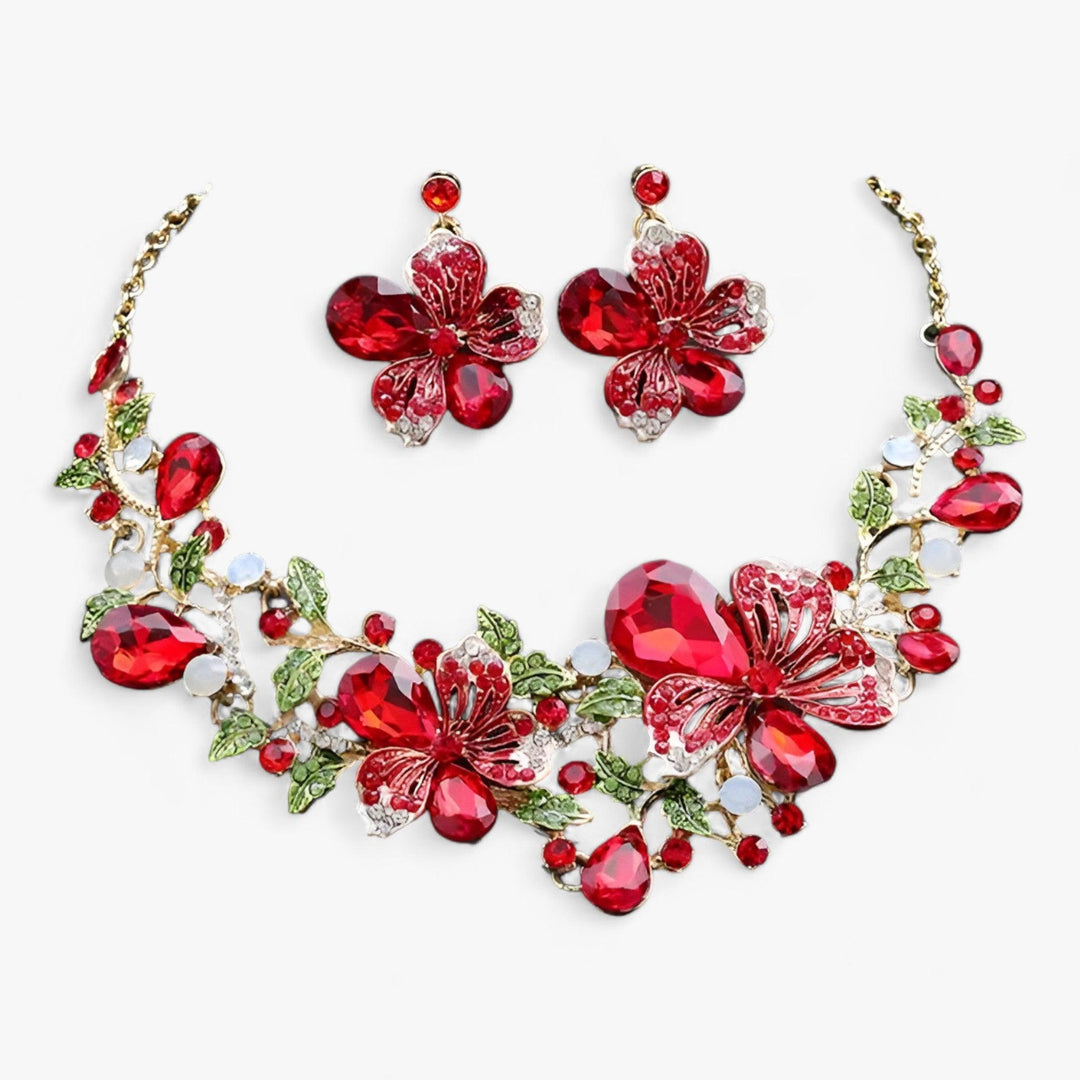 Drune | Brautschmuck Blumenketten Und Ohrringe