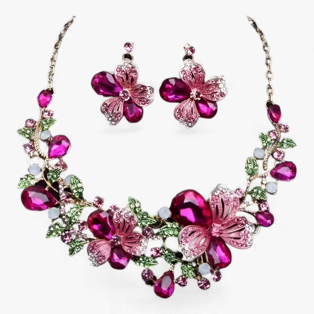 Drune | Brautschmuck Blumenketten Und Ohrringe