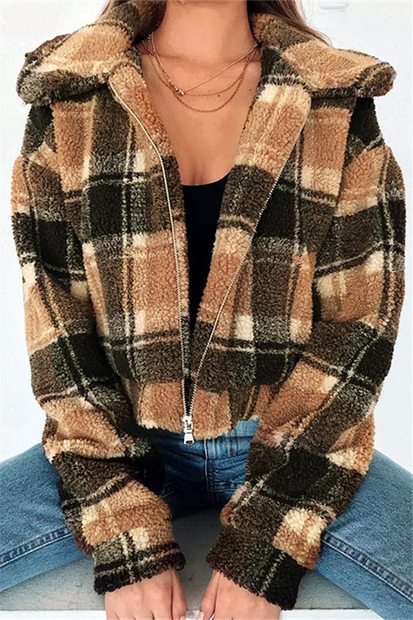 Drune | Faux Fur Kurze Biker Daunenjacke