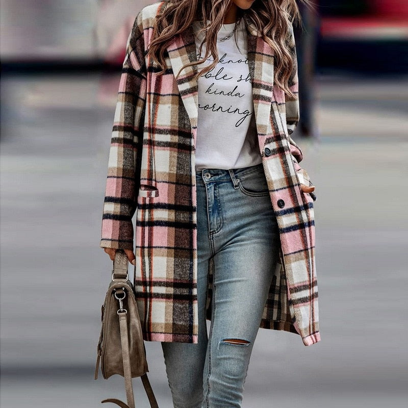 Drune | Karierte Jacke für Frauen - Stylisch und Bequem