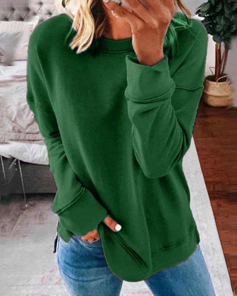 Drune | Schlichter Damen Sweatshirt