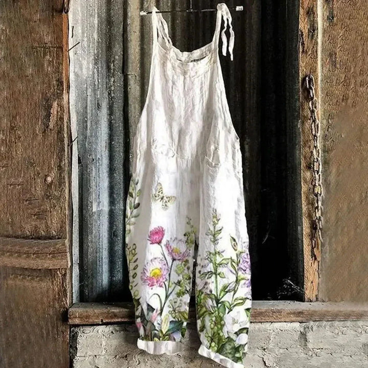 Drune | Latzhose Jeans Blume