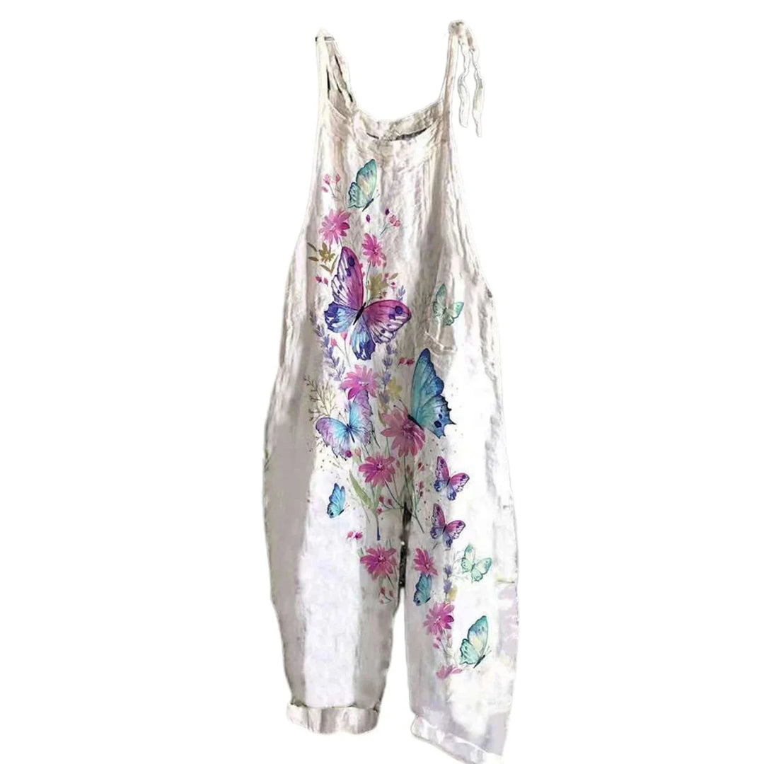 Drune | Latzhose Jeans Blume