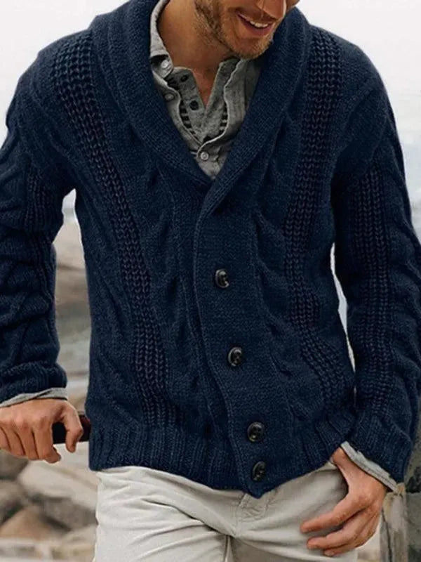 Drune | Größe Männer Strickjacke Pullover