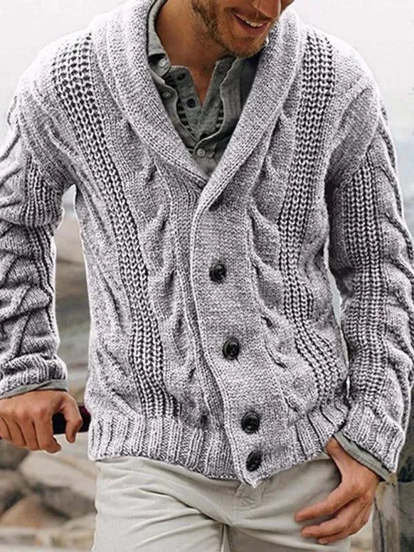 Drune | Größe Männer Strickjacke Pullover