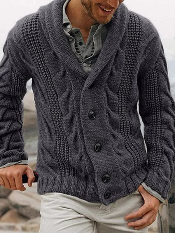 Drune | Größe Männer Strickjacke Pullover