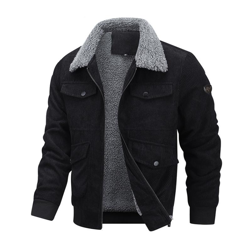 Drune | Freizeitjacke mit Reißverschluss und mehreren Taschen für Herren