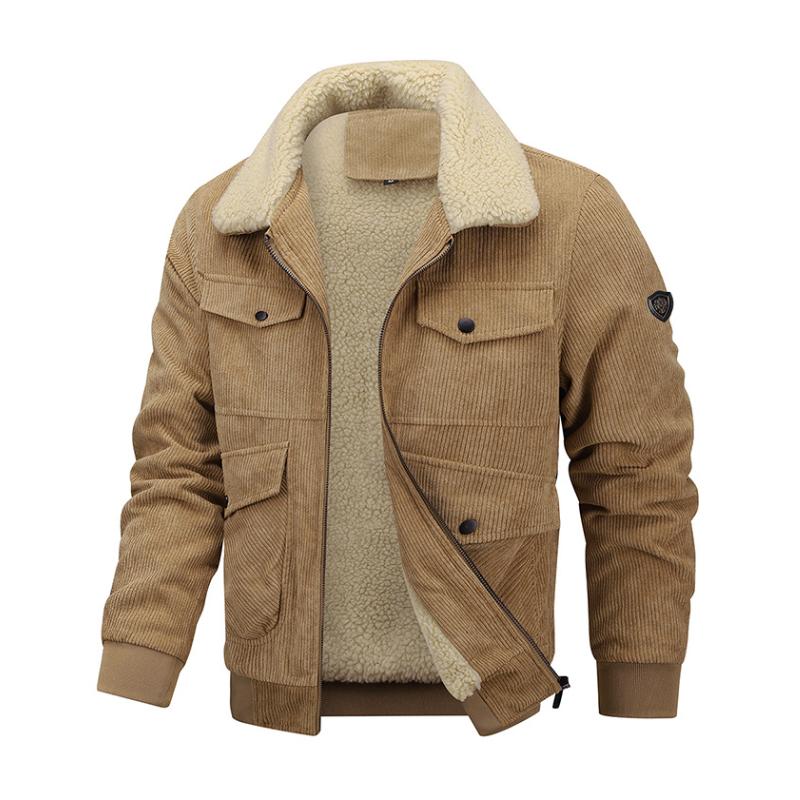 Drune | Freizeitjacke mit Reißverschluss und mehreren Taschen für Herren