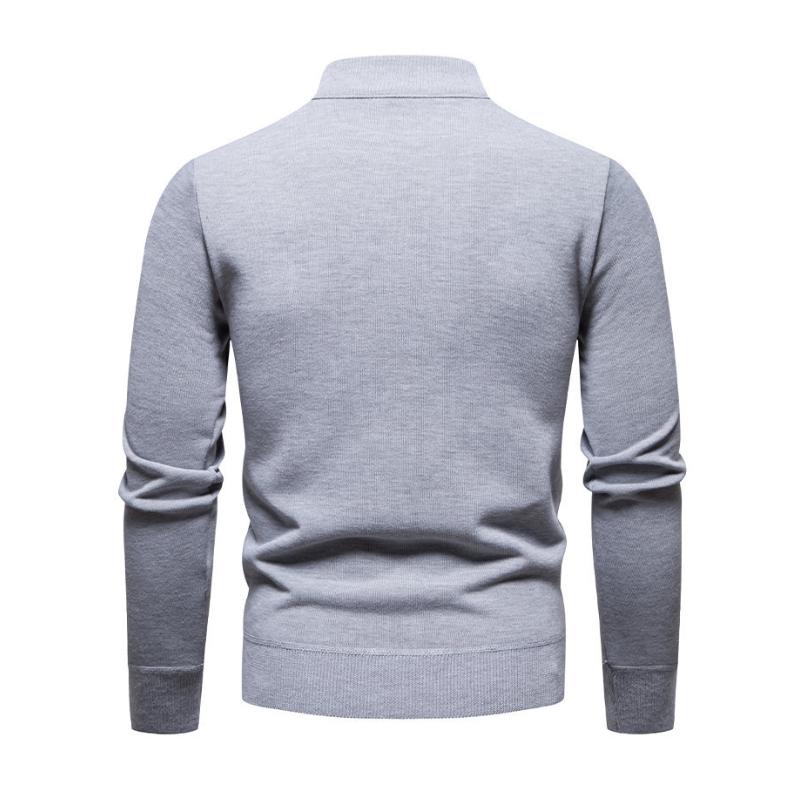 Drune | Halb-zip Strickpullover Weich und Warm Zeitloses Design