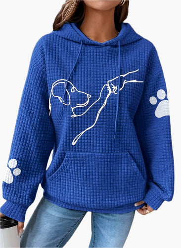 Drune | Kapuzenpullover mit Hundemotiv - Bequemer Hoodie für Hundeliebhaber, Freizeit & Alltag