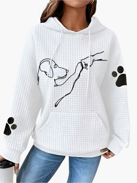 Drune | Kapuzenpullover mit Hundemotiv - Bequemer Hoodie für Hundeliebhaber, Freizeit & Alltag