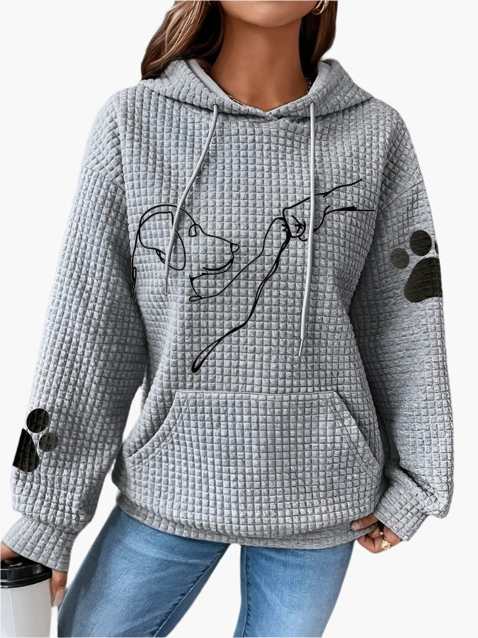 Drune | Kapuzenpullover mit Hundemotiv - Bequemer Hoodie für Hundeliebhaber, Freizeit & Alltag