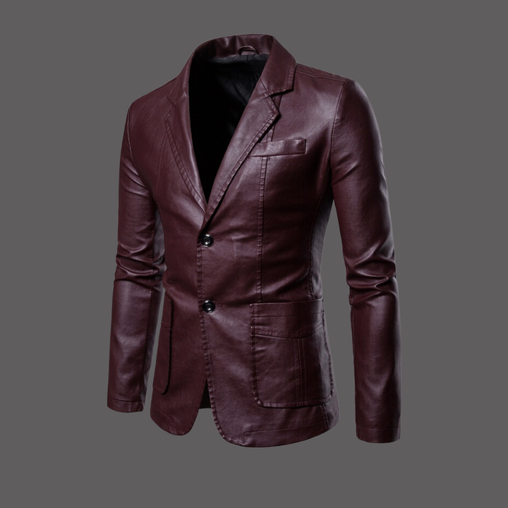Drune - Modische Leathet Jacke für Männer