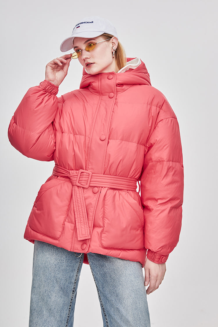 Drune | Damenmantel mit Gürtel "Street Chic"