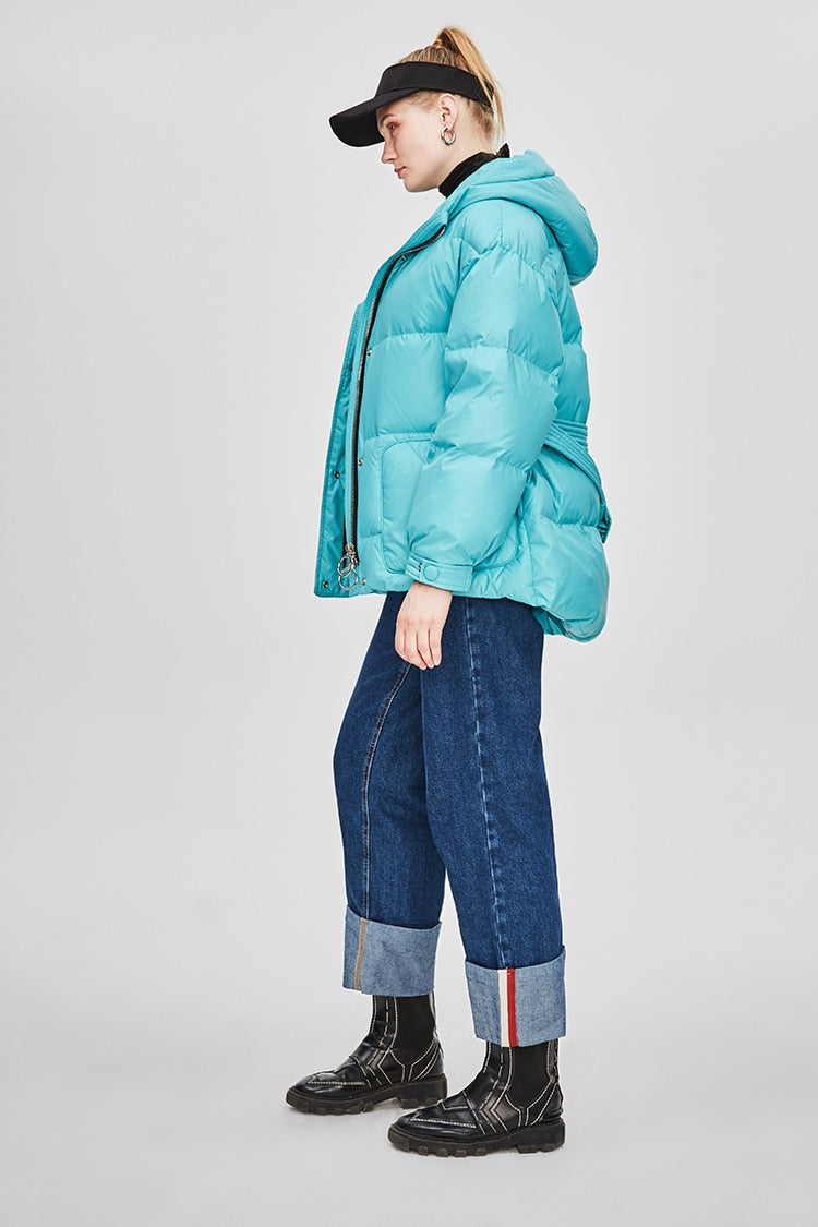 Drune | Damenmantel mit Gürtel "Street Chic"