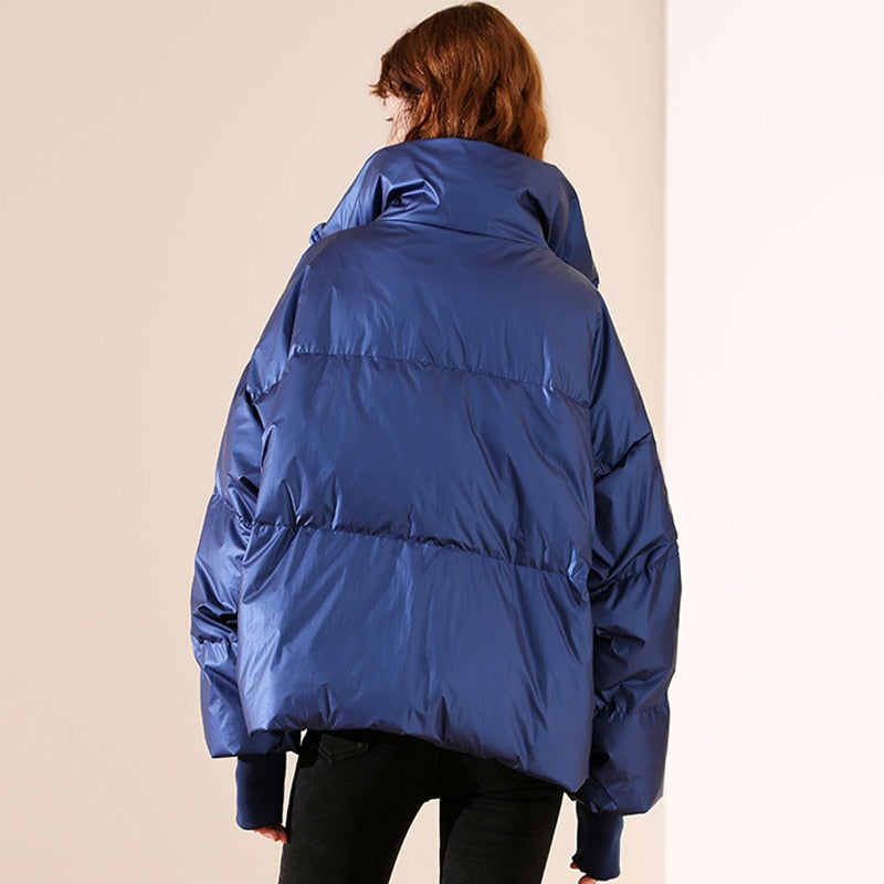 Drune | Lucky Five Metallic Urban Oversize Jacke