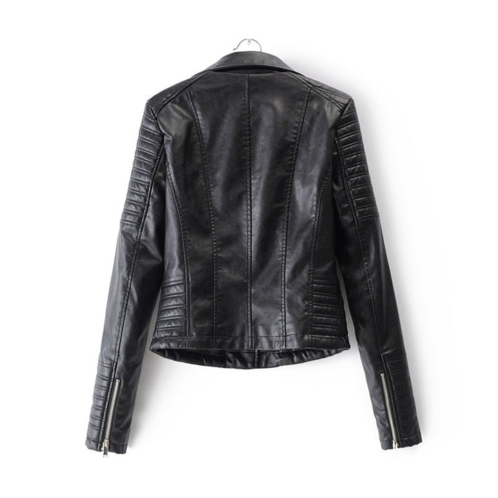 Drune | Lyrica Enganliegende Motorradjacke mit Reißverschluss für Damen