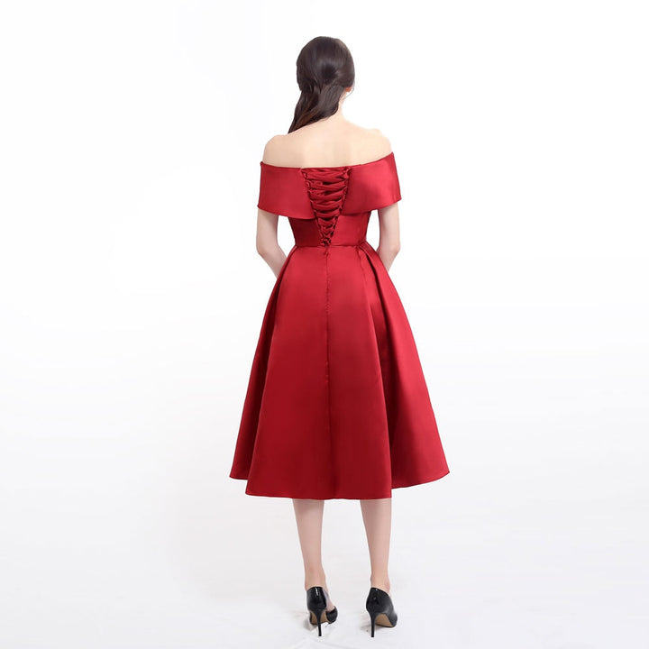 Drune | Satin Plissierte Kleid