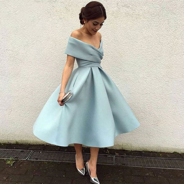 Drune | Satin Plissierte Kleid