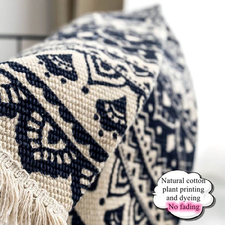 Drune | Boho Stil Quasten Strandteppich