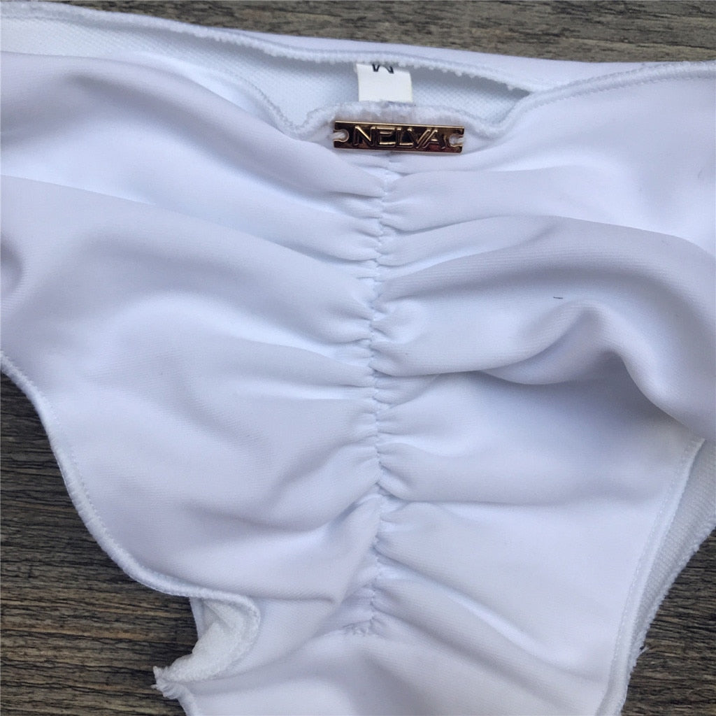 Drune | Bandeau Blumenmuster Bikini
