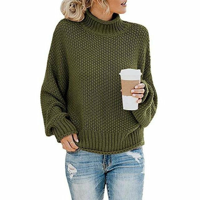 Drune | Vintage Lässig Gestrickter Pullover