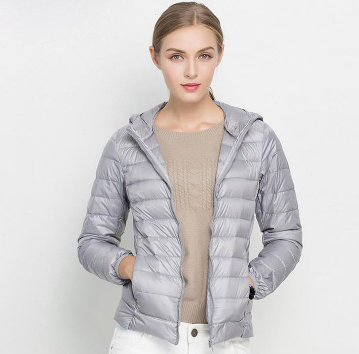 Drune | Daunenjacke mit Kapuze Damen