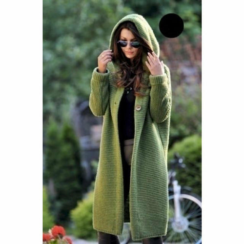 Drune | Heidi lange Strickjacke
