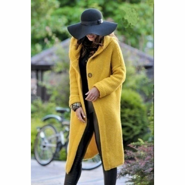 Drune | Heidi lange Strickjacke