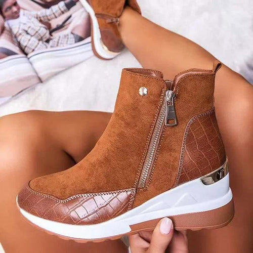 Drune | High-Top-Platform Stiefelette