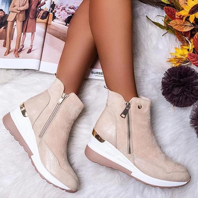 Drune | High-Top-Platform Stiefelette