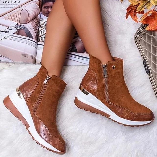 Drune | High-Top-Platform Stiefelette