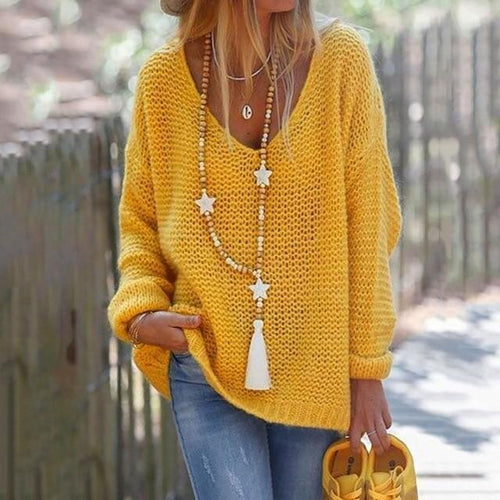 Drune | Pull mit Lässigem V-Ausschnitt