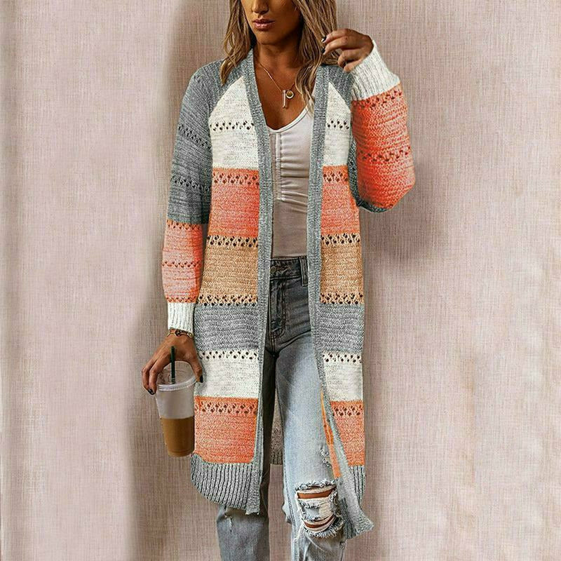 Drune | Streifenstrickjacke für Frauen