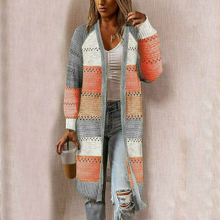 Drune | Streifenstrickjacke für Frauen