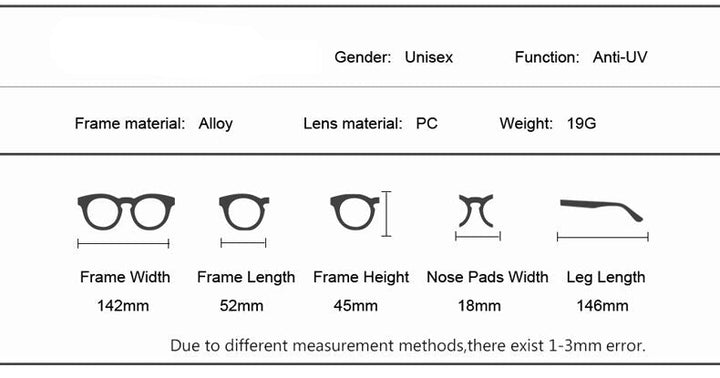 Drune | Kleine Weinlese Katze Auge Sonnenbrille