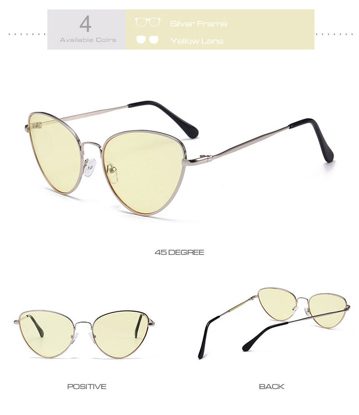 Drune | Kleine Weinlese Katze Auge Sonnenbrille