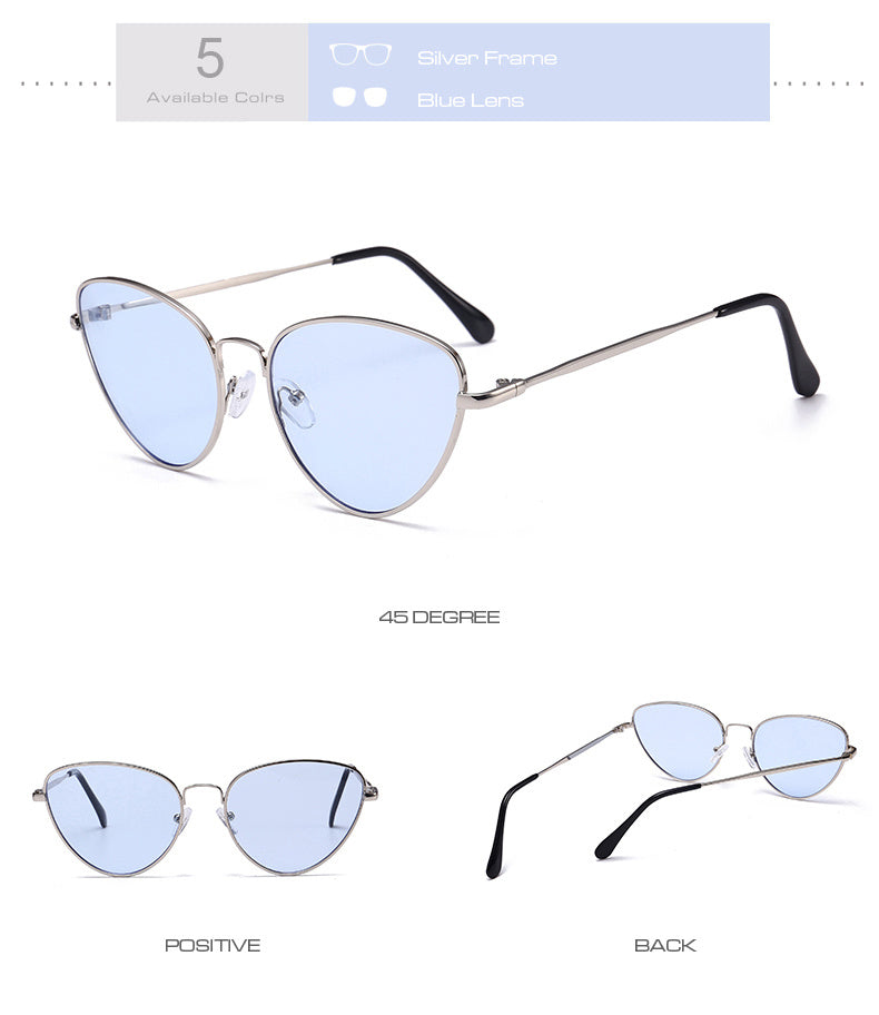 Drune | Kleine Weinlese Katze Auge Sonnenbrille