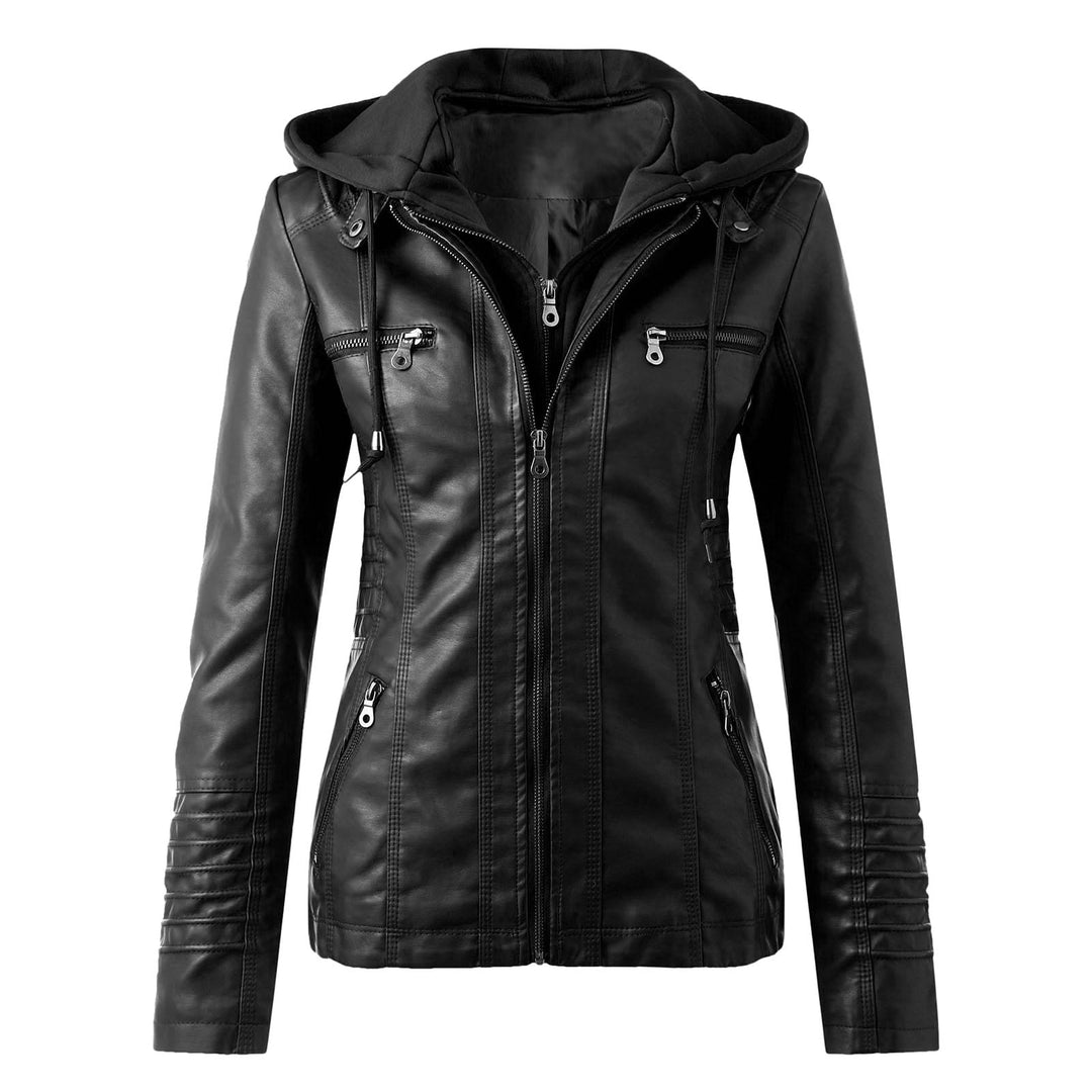 Drune | Designer-Lederjacke Mit Kapuze