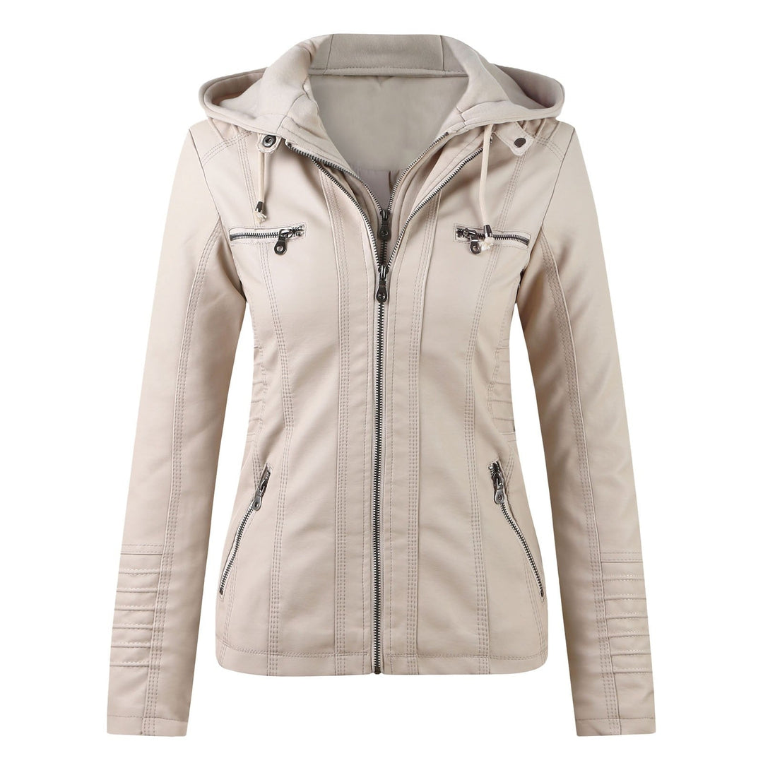 Drune | Designer-Lederjacke Mit Kapuze