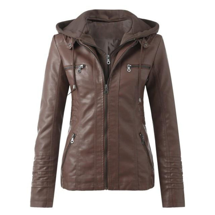 Drune | Designer-Lederjacke Mit Kapuze