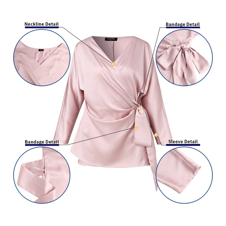 Drune | Eine elegante Bluse aus hochwertigem Stoff