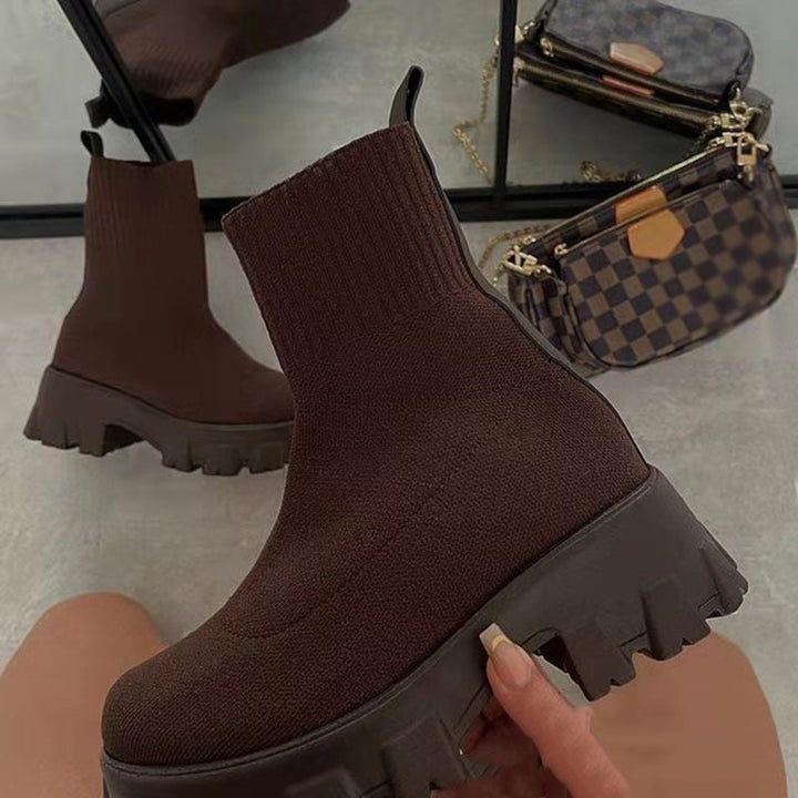 Drune | Modische Plateaustiefel
