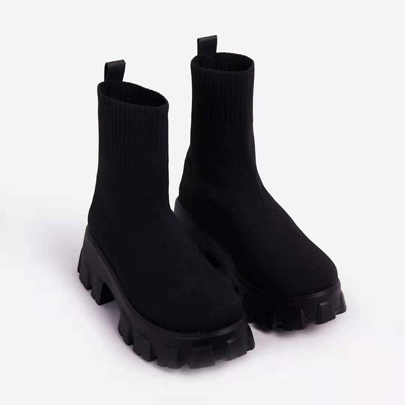 Drune | Modische Plateaustiefel