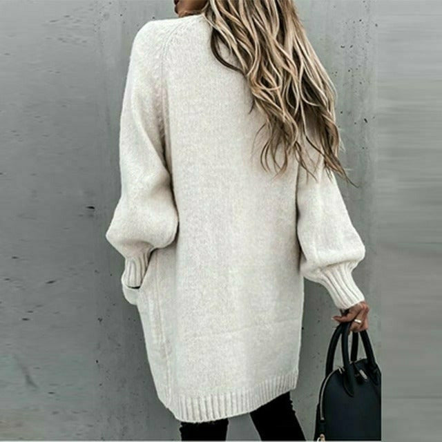 Drune | Lockerer Fester Strickjacke