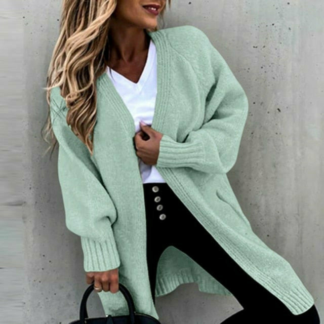Drune | Lockerer Fester Strickjacke