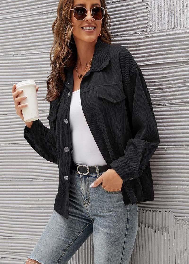 Drune | Moderne Cordjacke